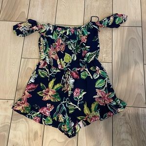 City Studio Floral Romper